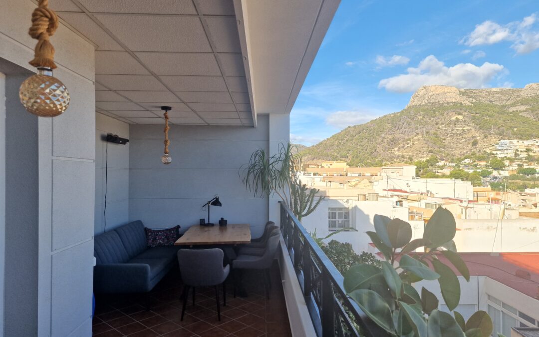Spacious appartment with beautiful mountain views