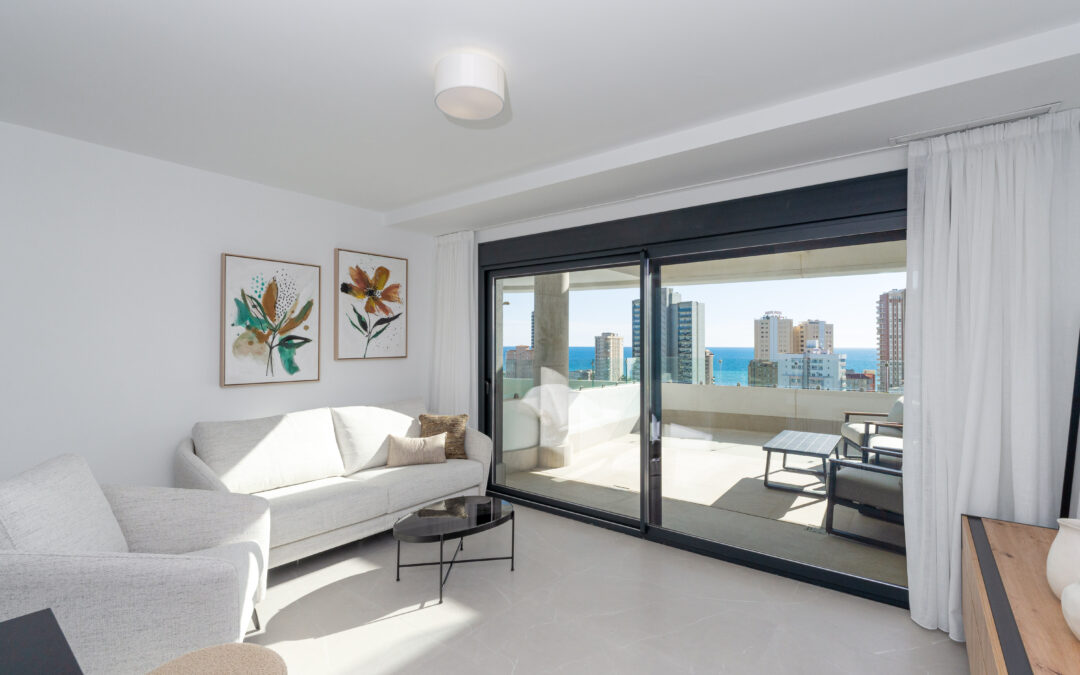 Newly constructed, finished and furnished apartment