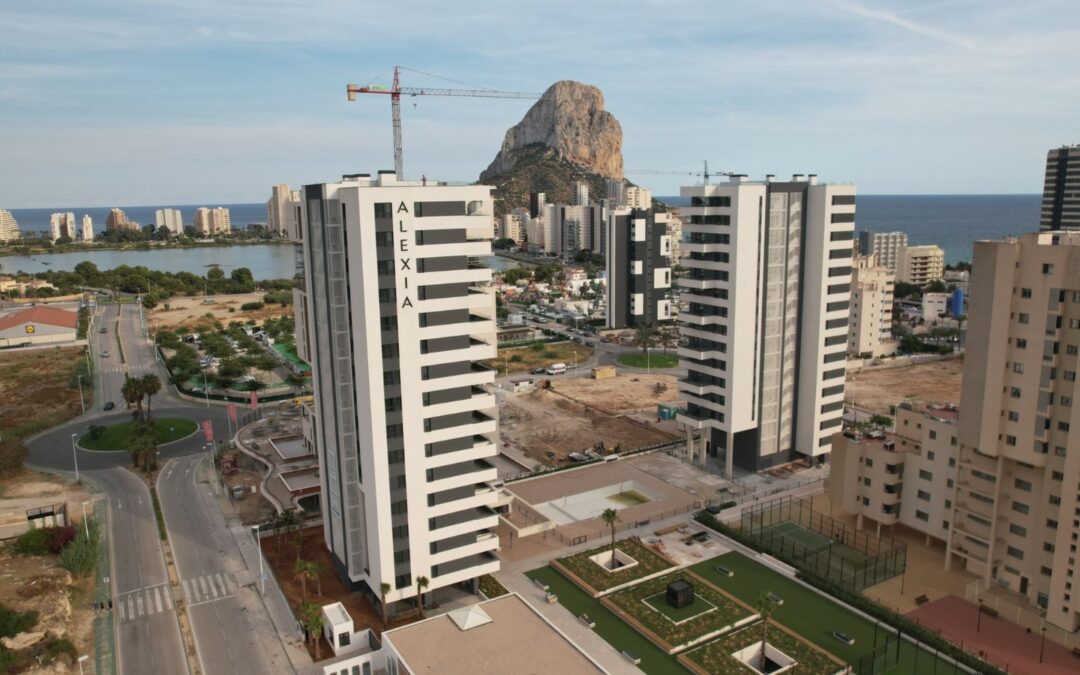 NEWLY FINISHED CONSTRUCTION in Calpe