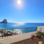 Penthouse with panoramic views to the sea and the Peñón de Ifach