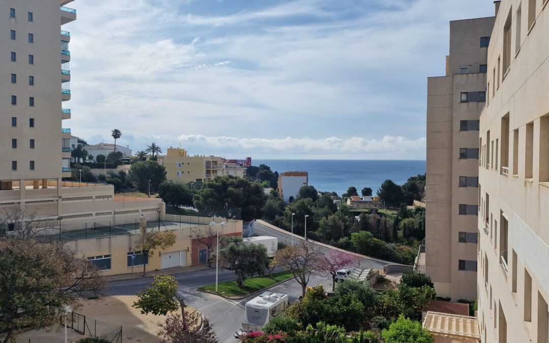 Appartement avec vue sur la mer et excellentes zones communes