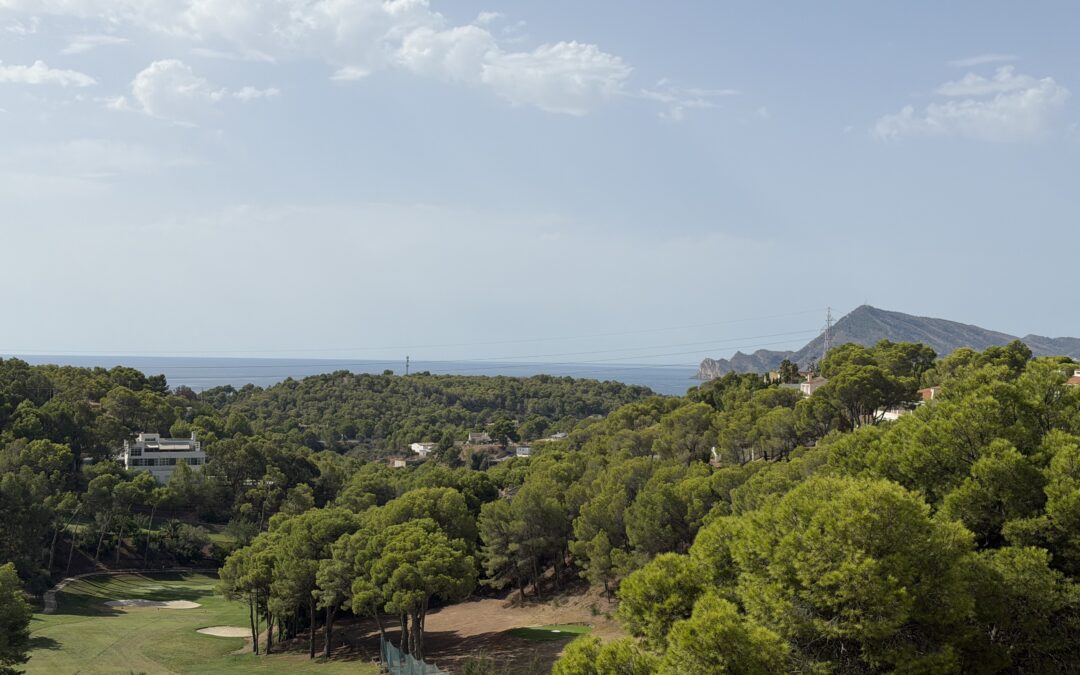 Appartement met spectaculair uitzicht op de Altea Golf Club
